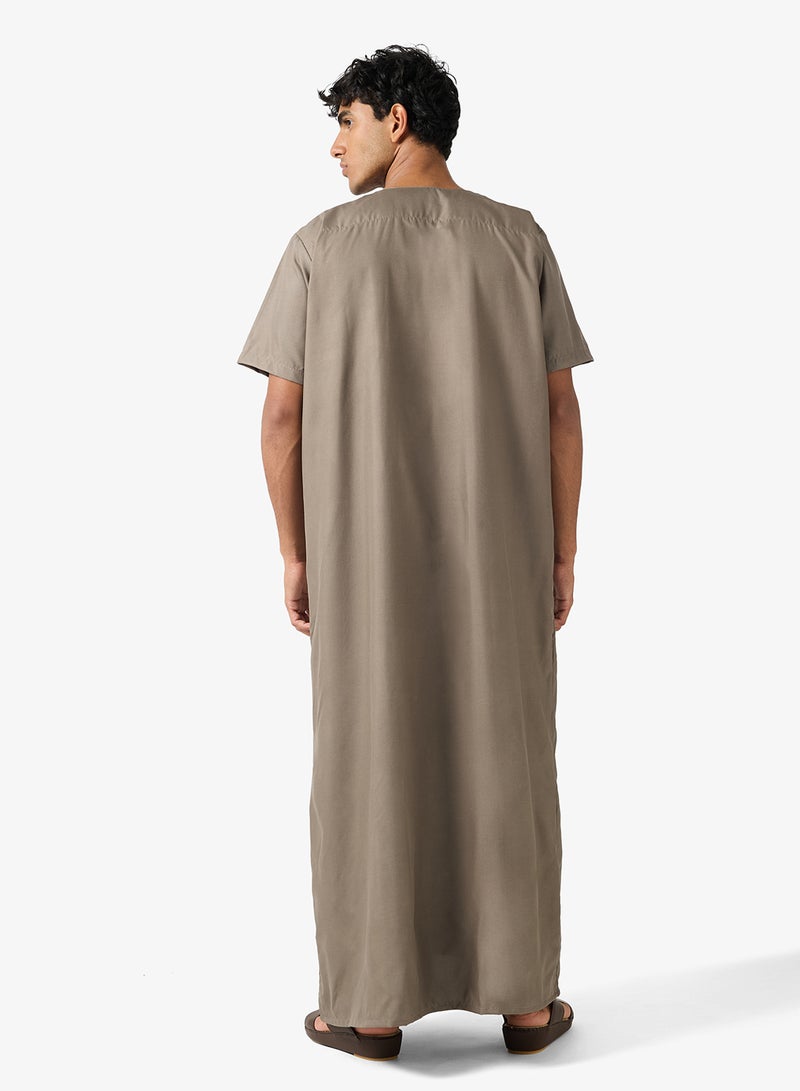 روبرت وود ثوب كلاسيكي بياقة على شكل حرف - Image 2